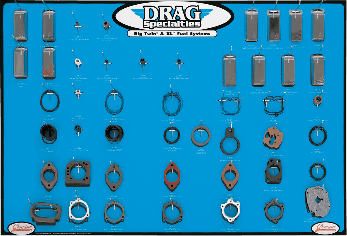 DRAG SPECIALTIES 9903-0082 Gasket / Seal / O-Ring Display Board - '99-'06 Twin-Cam Fuel Systems