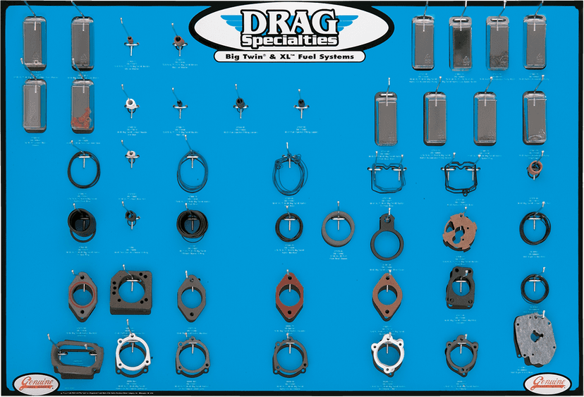 DRAG SPECIALTIES 9903-0082 Gasket / Seal / O-Ring Display Board - '99-'06 Twin-Cam Fuel Systems