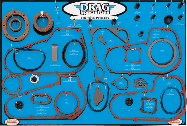 DRAG SPECIALTIES 9903-0101 Gasket / Seal / O-Ring Display Board