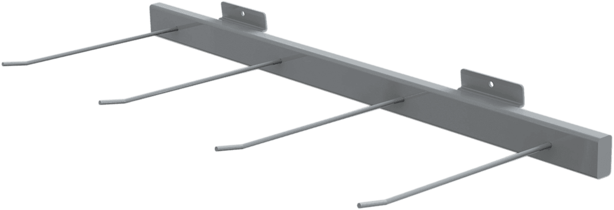 ICON 9903-0436 Slatwall Display Fixture - 3 Hook