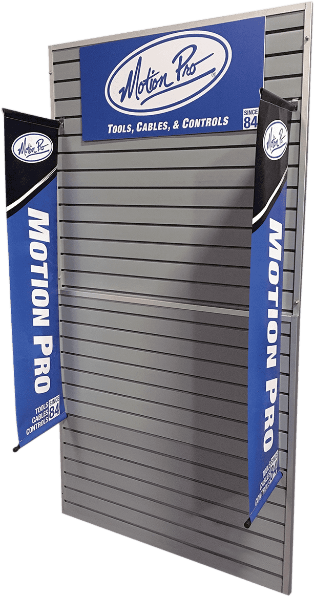 MOTION PRO 9903-0585 Slatwall Display