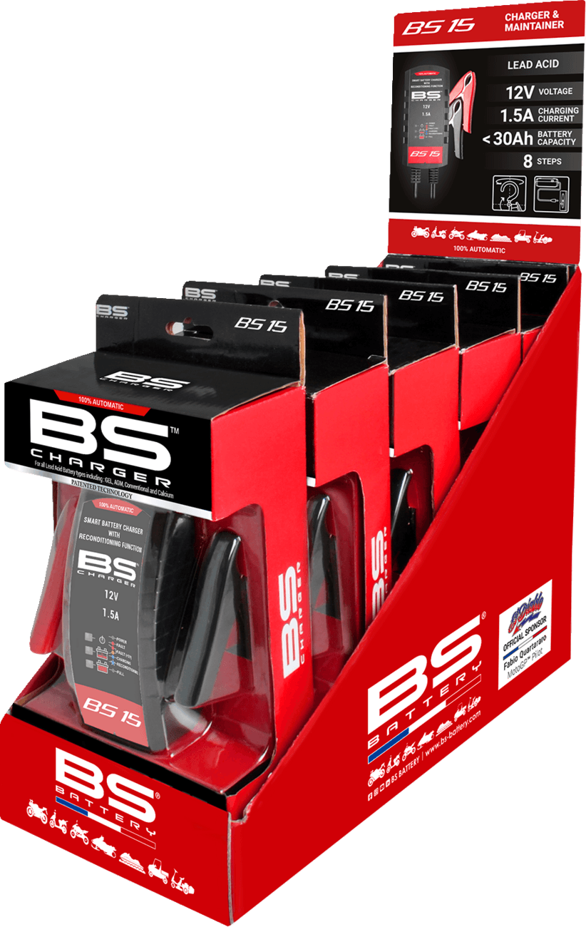 BS BATTERY 9903-0695 Chargers Display