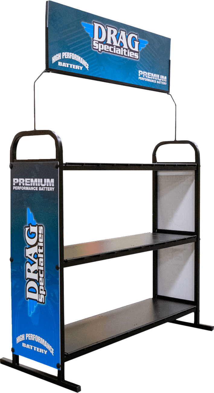 DRAG SPECIALTIES 9903-0846 Battery Display - Drag Specialties — image 2 of 2