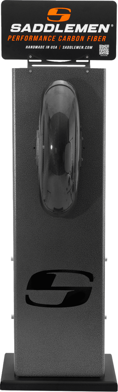 SADDLEMEN 99030887 Performance Carbon Fiber Dealer Floor Display — image 1 of 7