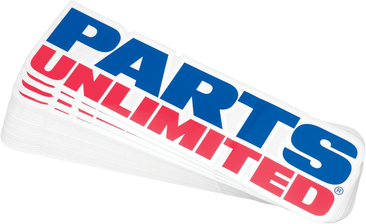 PARTS UNLIMITED 9904-0414 Decals - 16" x 4"