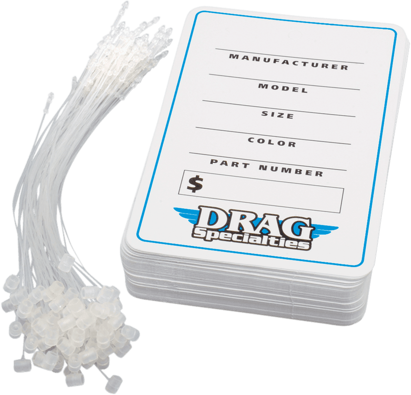 DRAG SPECIALTIES 9904-0922 Hang Tags/Tagger Locks