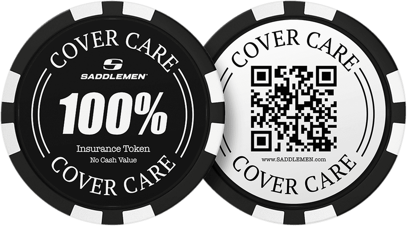 SADDLEMEN 9904-1483 Cover Care Token — image 2 of 2