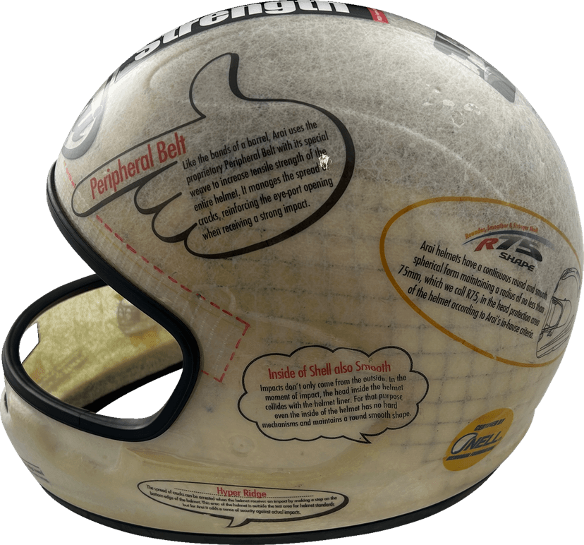 ARAI HELMETS 9905-0201 Shell - Secret of Strength — image 4 of 6