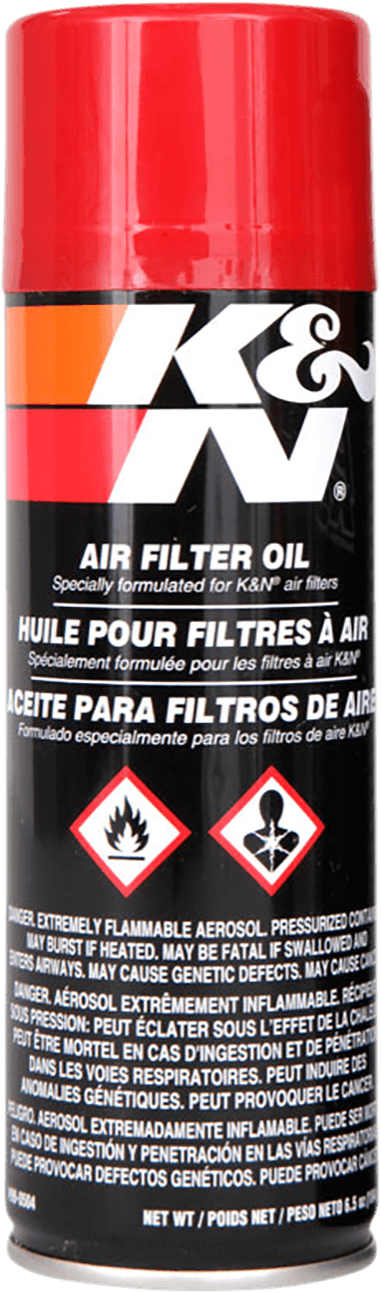 K & N 99-0504 Air Filter Oil - 6.5 oz. net wt. - Aerosol — image 1 of 2