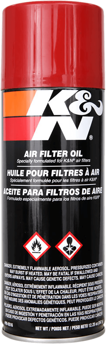 K & N 99-0516 Air Filter Oil - 12.25 oz. net wt. - Aerosol — image 1 of 2