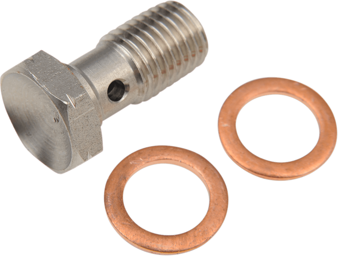 GOODRIDGE 992-03-32C Banjo Bolt - M10 x 1.25 - Single - Stainless Steel