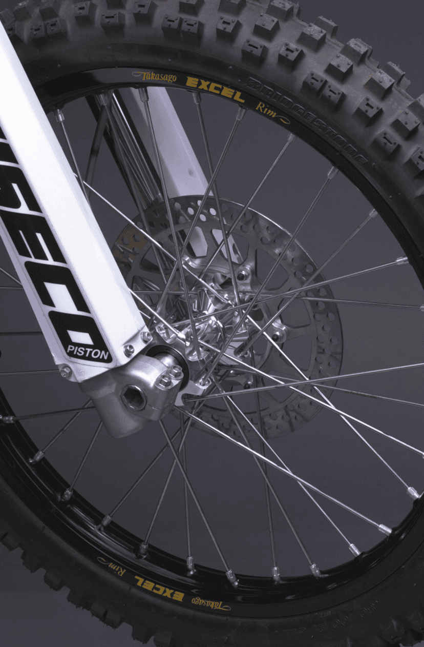 EXCEL AK412 Rim - Takasago - Supermoto - Front - 32 Hole - Black - 21x1.6 — image 2 of 2