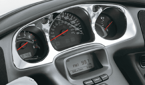 SHOW CHROME BB-52-647 Chrome Instrument Panel Accent — image 2 of 2
