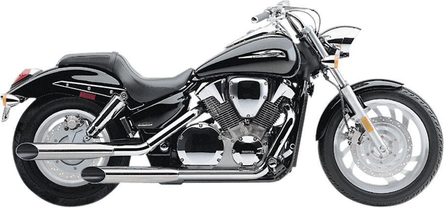 COBRA BLV1180SC Complete Slip-On Mufflers - Slash-Cut - VTX1300C