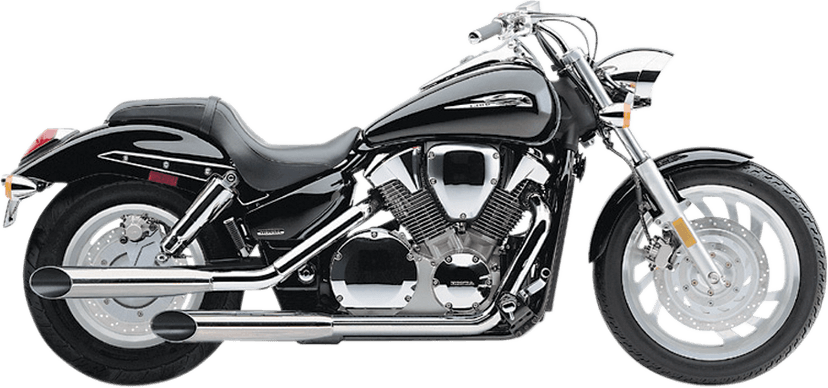 COBRA BLV1180SC Complete Slip-On Mufflers - Slash-Cut - VTX1300C