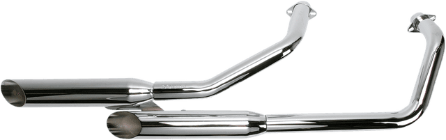 COBRA BLV1371SC Classic Slashcut Exhaust - Chrome - VT750C