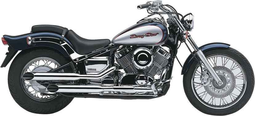 COBRA BLV2163SC Classic Slashcut Slip-On Mufflers - V-Star 650