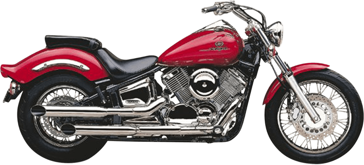 COBRA BLV2167SC Complete Slip-On Mufflers - Slash-Cut - XVS1100 V-Star