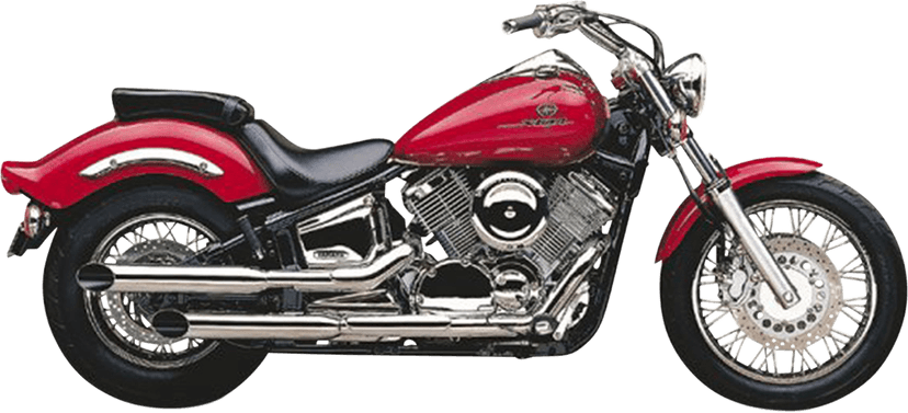 COBRA BLV2167SC Complete Slip-On Mufflers - Slash-Cut - XVS1100 V-Star