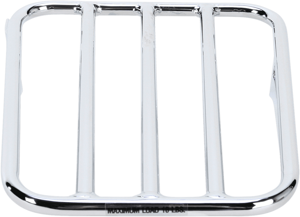 COBRA BLV23502 Sissy Bar Luggage Rack - Chrome - Tubular