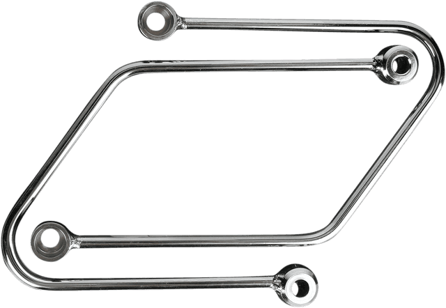 COBRA BLV26116 Saddlebag Supports - Chrome - Honda VT750 '01-'07