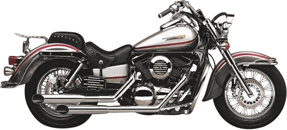 COBRA BLV4569SC Classic Deluxe Exhaust - Chrome - VN1500