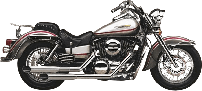 COBRA BLV4569SC Classic Deluxe Exhaust - Chrome - VN1500 — image 1 of 3