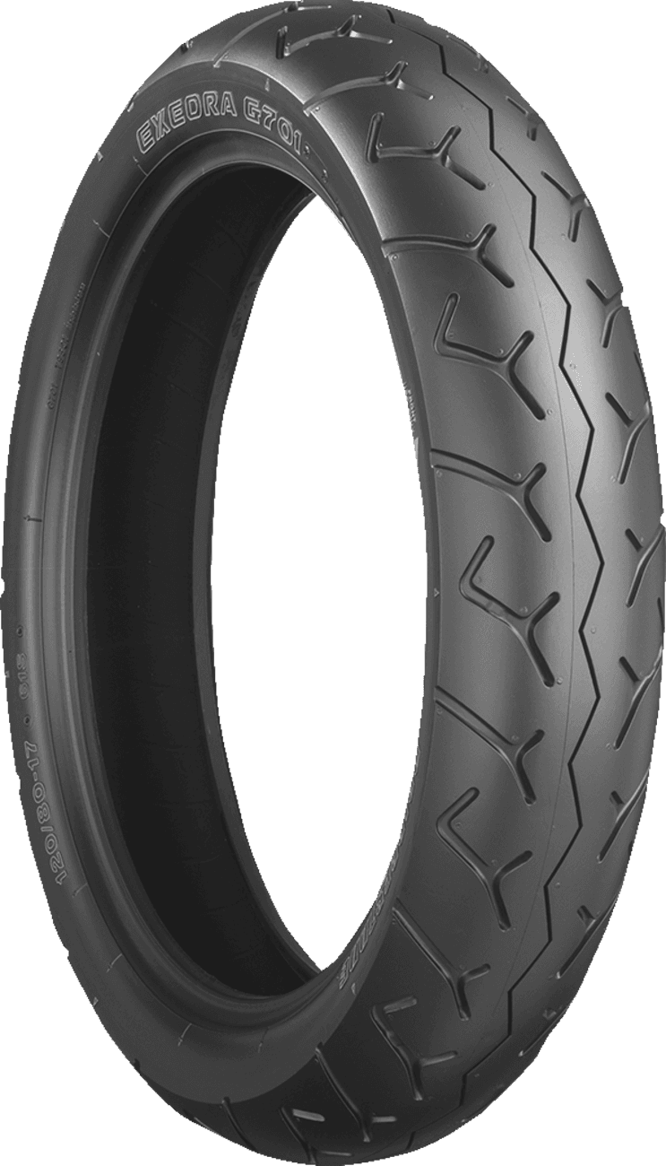 BRIDGESTONE BR-0712 Tire - Exedra G701 - Front - 120/90-17 - 64S