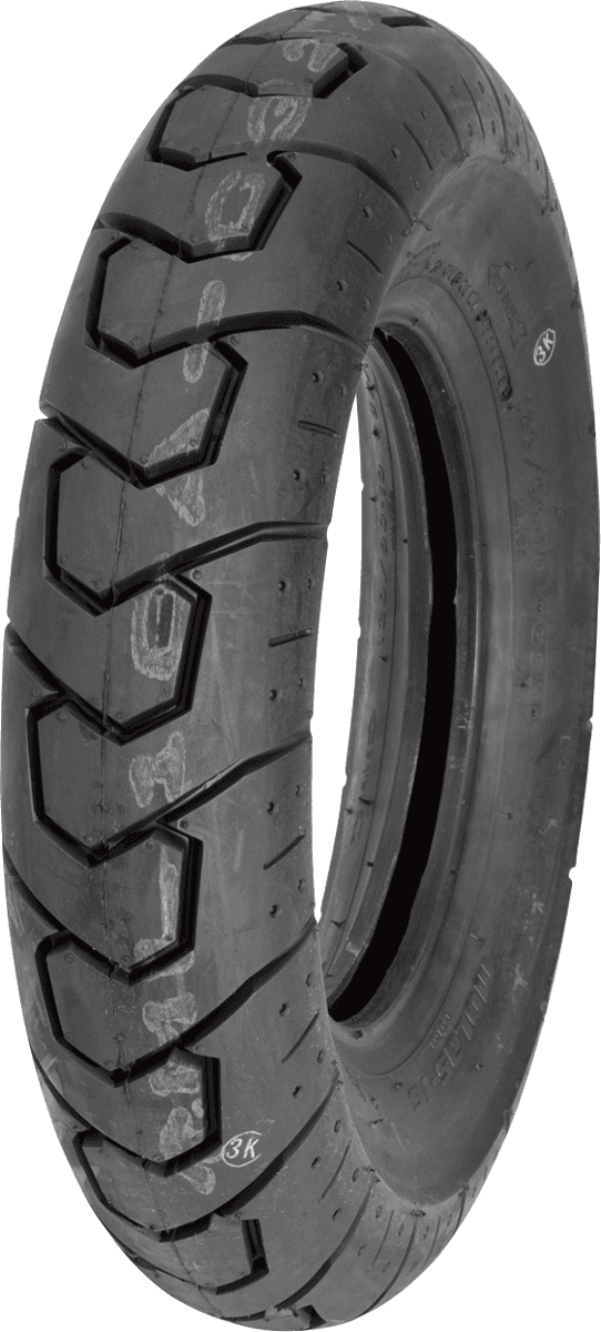 BRIDGESTONE BS-0250 Tire - ML16 Scooter - Rear - 120/90-10 - 66J