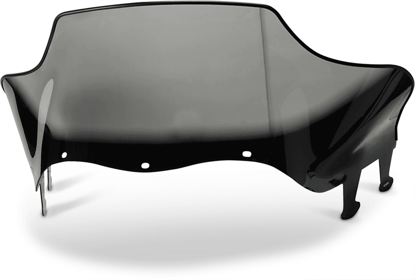 POWERMADD CA-BK Windshield - 13.5" - Tint - Ski Doo