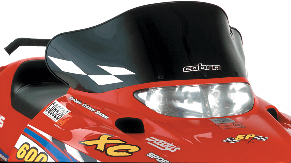 POWERMADD CEGL-BK Windshield - 11.5" - Black - Polaris