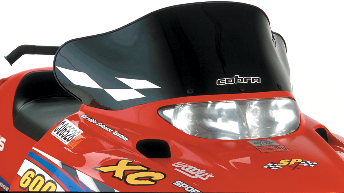 POWERMADD CEGL-BK Windshield - 11.5" - Black - Polaris