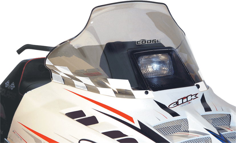POWERMADD CS-WH Windshield - 14" - Tint - Polaris