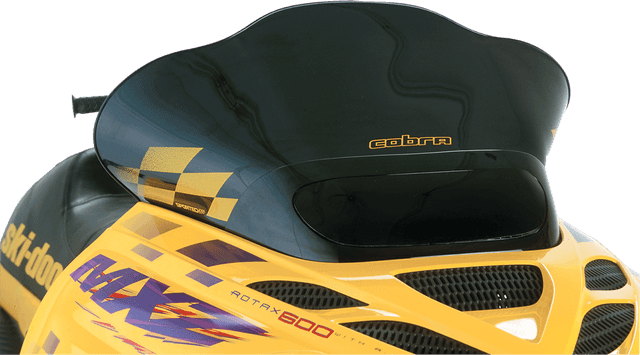 POWERMADD CZXL-YW Windshield - 13.25" - Black - Ski Doo