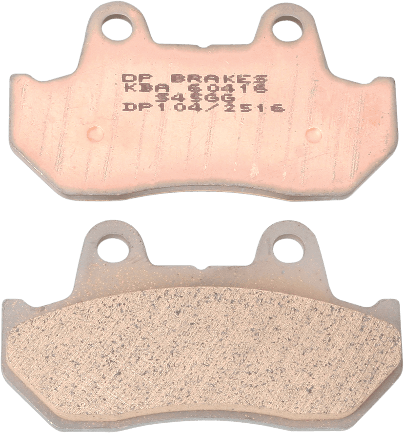DP BRAKES DP-104 Standard Brake Pads - Honda