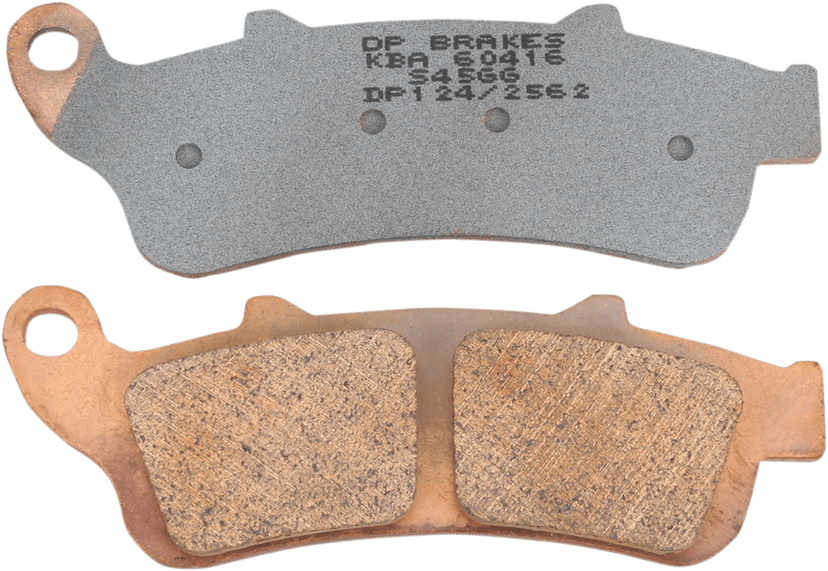 DP BRAKES DP124 Standard Brake Pads - Honda
