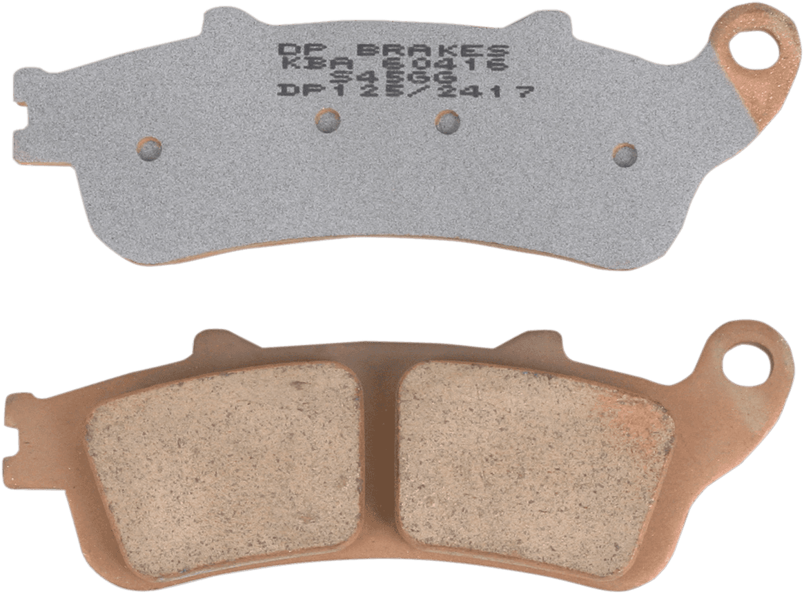 DP BRAKES DP125 Standard Brake Pads - Honda