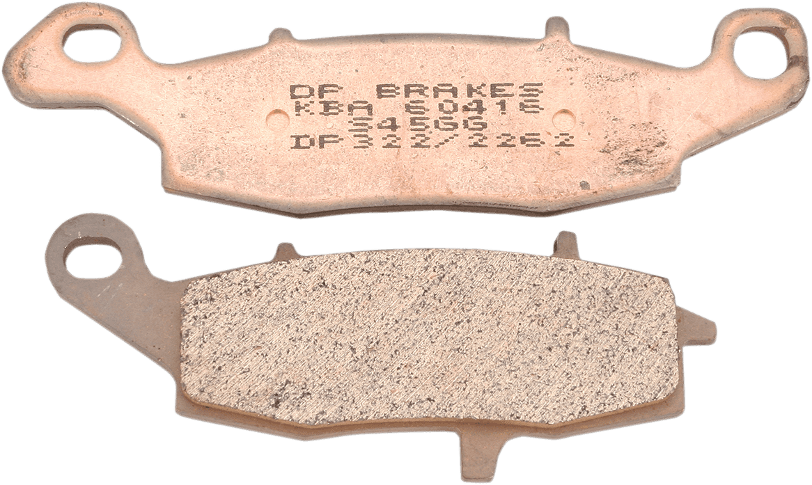 DP BRAKES DP-322 Standard Brake Pads - Kawasaki/Suzuki