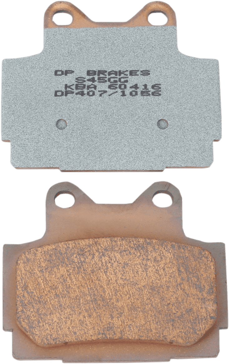 DP BRAKES DP-407 Standard Brake Pads - Yamaha