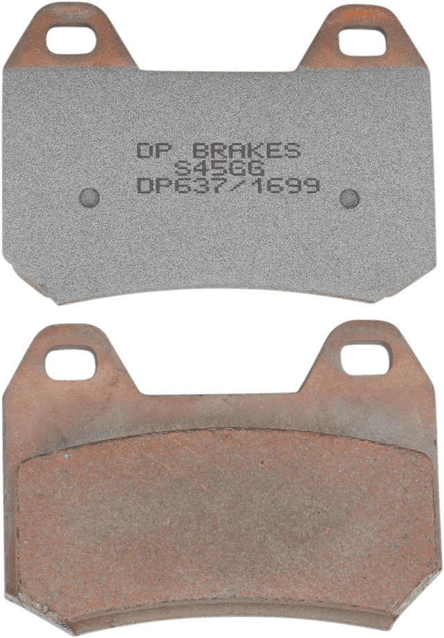 DP BRAKES DP-637 Standard Brake Pads - BMW