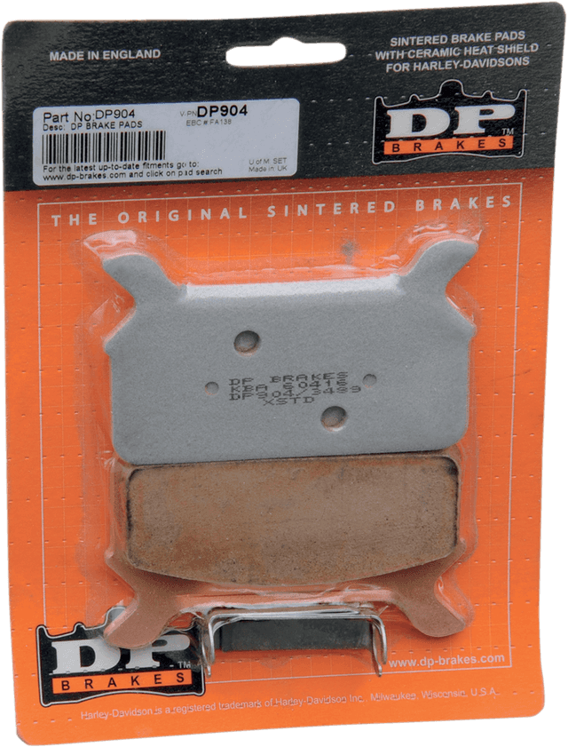 DP BRAKES DP-904 Sintered Brake Pads — image 2 of 2