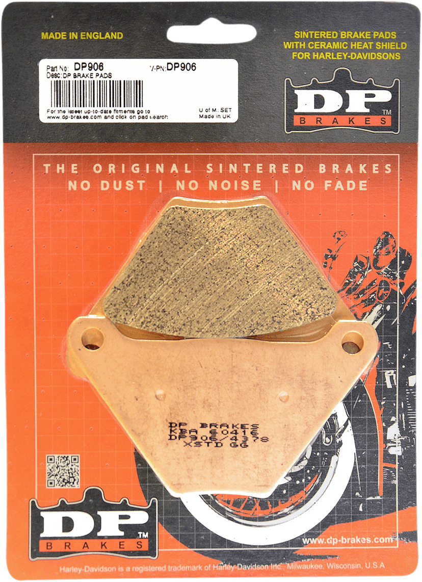 DP BRAKES DP-906 Sintered Brake Pads — image 2 of 2
