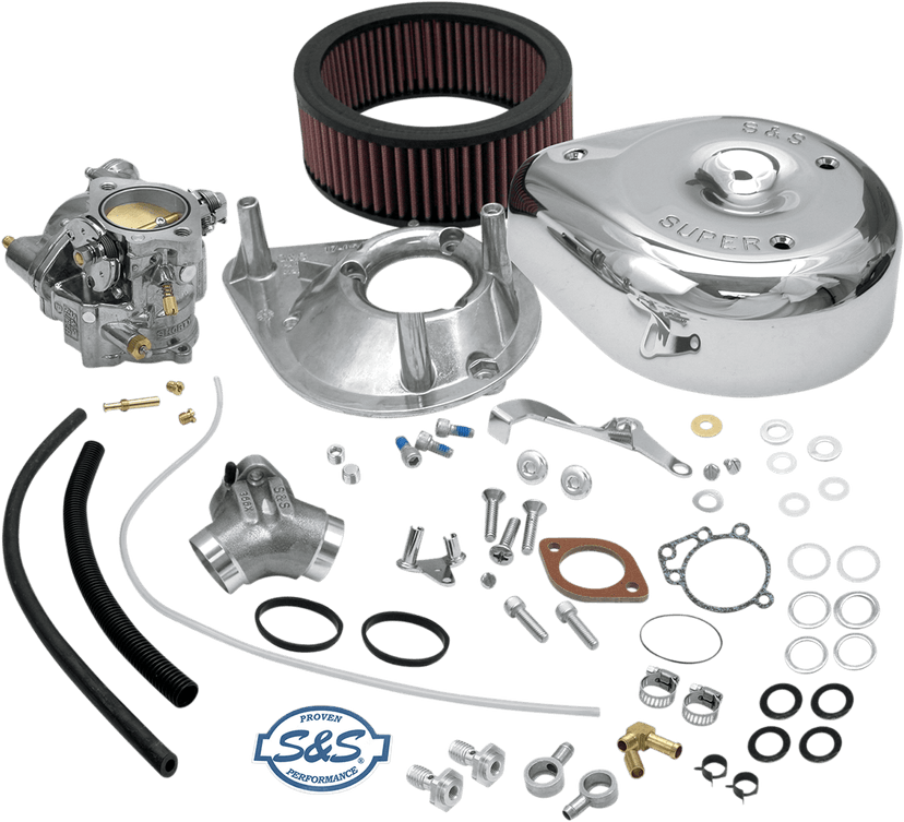 S&S CYCLE DS-0409 Super E Carburetor with Manifold Kit - Sportster