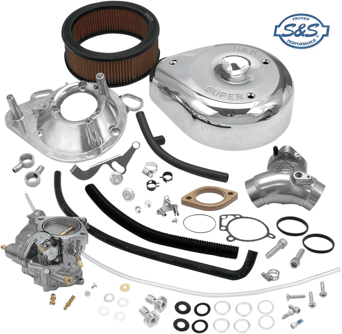 S&S CYCLE DS-0453 Super G Carburetor Kit - Twin Cam
