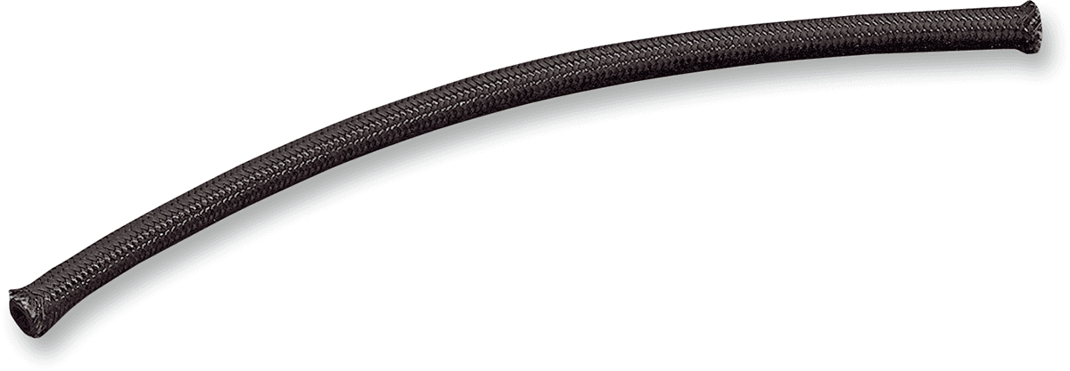 DRAG SPECIALTIES DS-096672 Braided Hose - Black - 5/16" - 6'