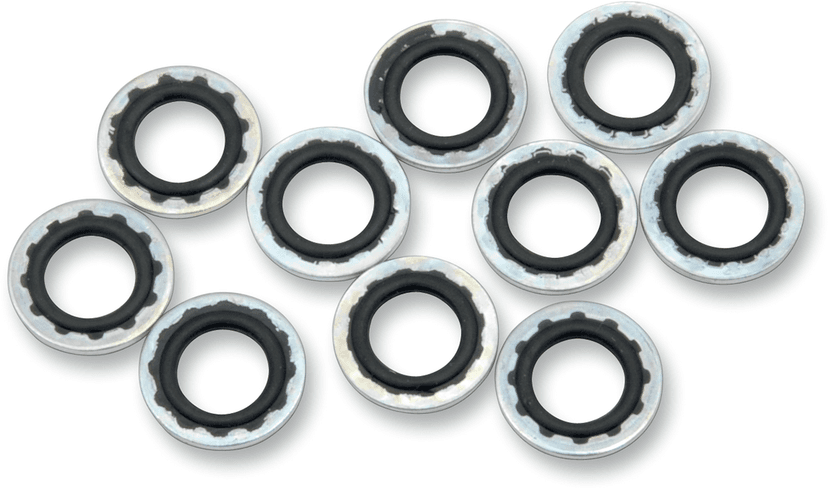 DRAG SPECIALTIES DS-097014 Banjo Washers - 3/8"/10mm — image 2 of 2