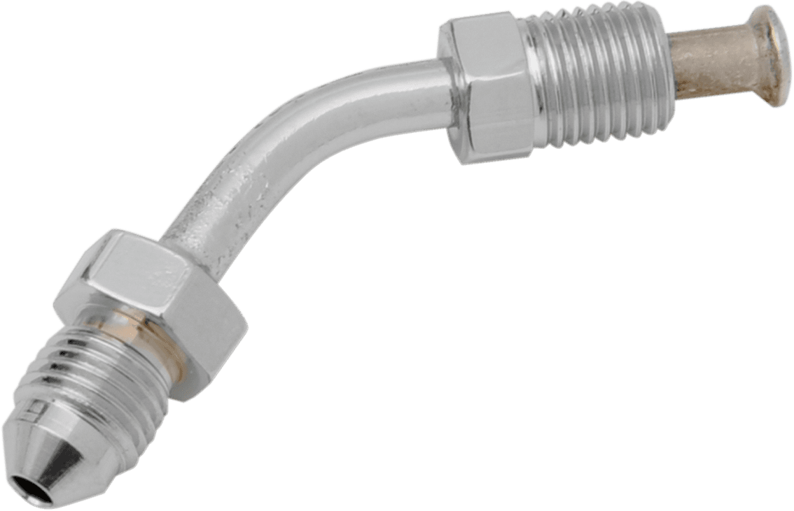 DRAG SPECIALTIES DS098281 #3 Male Fitting - 3/8-24 Inverted Flare - 45°