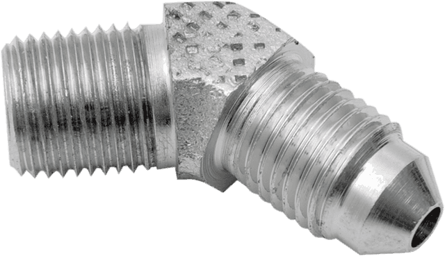 DRAG SPECIALTIES DS098293 #3 Male Fitting - 1/8" - 45°