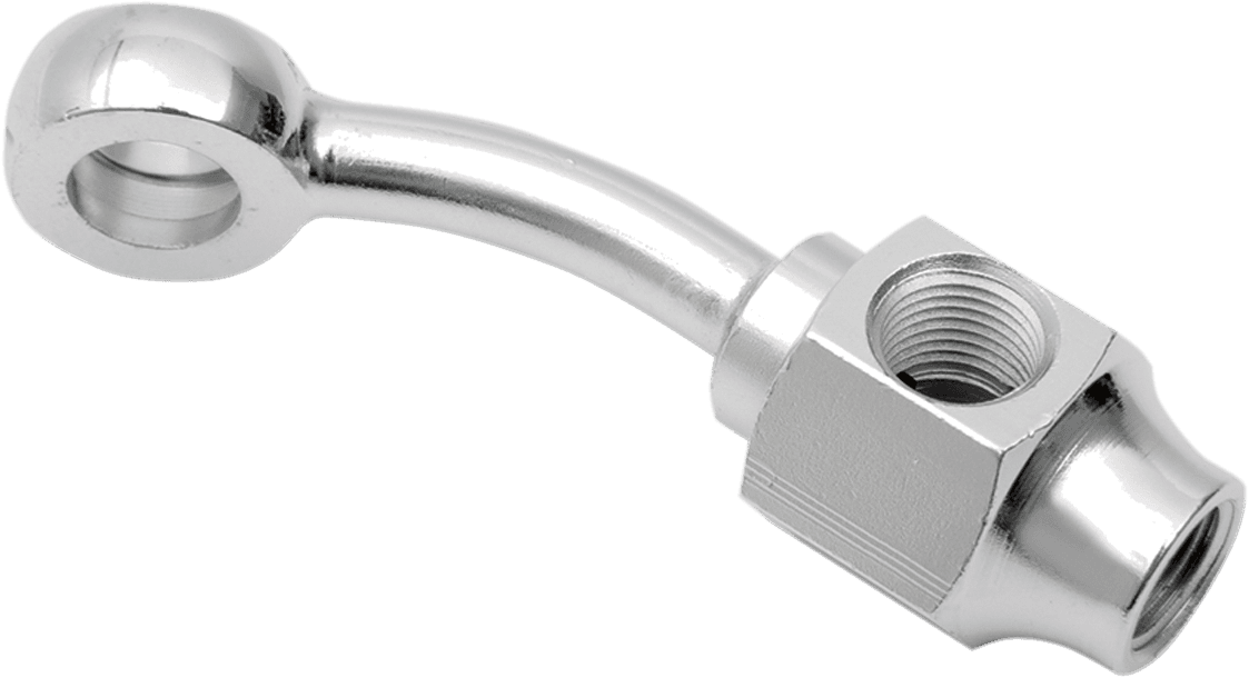 DRAG SPECIALTIES DS098300 Banjo Fitting - 3/8" x 1/8" NPT - 35°