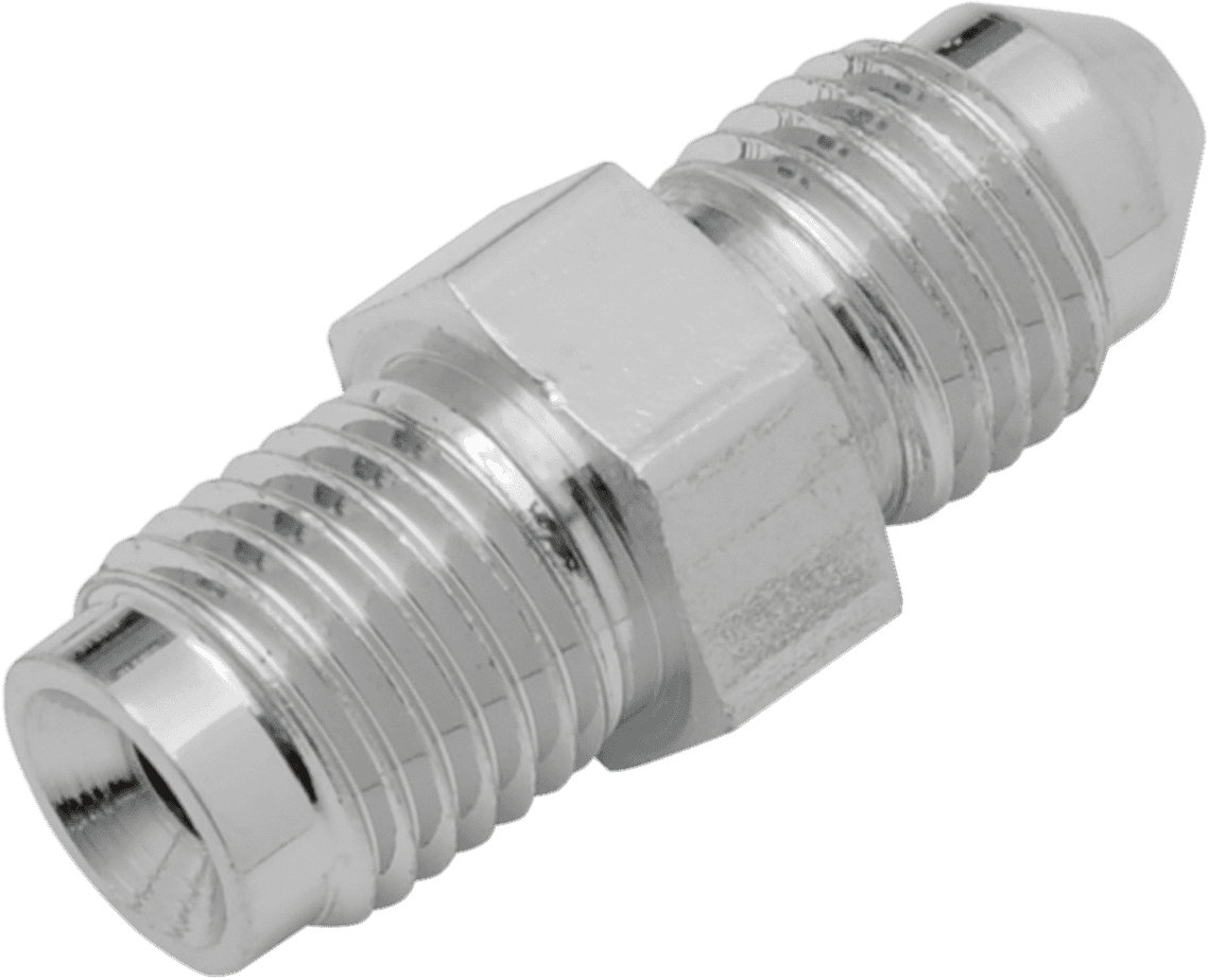 DRAG SPECIALTIES DS098396 #3 Male Fitting - 3/8" Inverted Flare - Straight